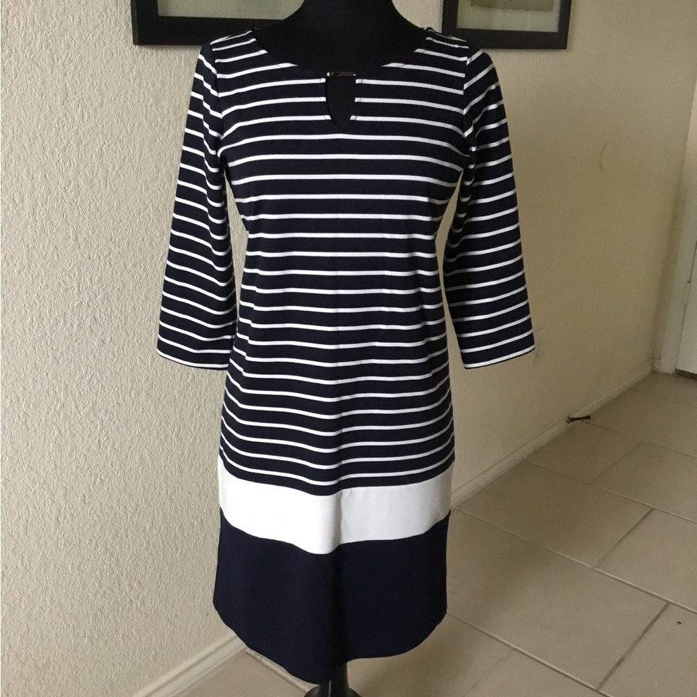 The Limited Nautical knee length dress right now. Size medium.